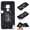 For Huawei Mate 20 Shockproof Stick Figure Pattern Soft TPU Protective Case(Starry Sky)