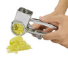 Cheese Grater Rotory Container Stainless Steel Hand-Crank Rotary Shredder with 7-8 holes