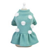 Pet Dog Skirt Pomeranian Bichon Wool Skirt Dog Warm Skirt, Size: M(Green)