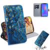Apricot Flower Pattern Coloured Drawing Horizontal Flip Leather Case for Huawei P Smart+ 2019 / Nova 3i, with Holder & Card Slots & Wallet