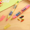 20 PCS Creative Personality Crayons 20 Color Crayons Safe Non-toxic Environmental Protection Student Crayons