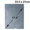100x 11.5 inch Zip Lock Anti-Static Bag, Size: 23.5 x 21cm (100pcs in one package, the price is for 100pcs)