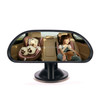 Car Auto 360 Degree Adjustable Suction Cup Rear View Mirror Baby Convex Mirror