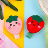 4 PCS Summer Children Cartoon Pattern Clothing Backpack PU Anti-mosquito Clip Mosquito Repellent Buckle, Style:Emoticon Strawberry