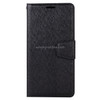 Silk Texture Horizontal Flip Leather Case for iPhone XR, with Holder & Card slots & Wallet & Photo Frame (Black)