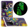 For Xiaomi Mi 10T 5G & 10T Pro 5G Luminous TPU Mobile Phone Protective Case(Blue Owl)