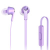 Original Xiaomi HSEJ02JY Basic Edition Piston In-Ear Stereo Bass Earphone With Remote and Mic, For iPhone, iPad, iPod, Xiaomi, Samsung, Huawei and Other Android Smartphones(Purple)