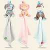 Baby Comforting Baby Multi-function Sleeping Plush Storage Blanket Cartoon Animal Towel(Dog)