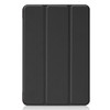 Custer Texture Horizontal Flip Smart PU Leather Case for iPad Mini 4 / Mini 5, with Sleep / Wake-up Function & Three-folding Holder (Black)