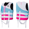 HiSEA L002 Foam Buoyancy Vests Flood Protection Drifting Fishing Surfing Life Jackets for Children, Size: M(Blue Red)