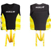 HiSEA L002 Foam Buoyancy Vests Flood Protection Drifting Fishing Surfing Life Jackets for Children, Size: S(Black Yellow)