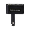 QC 3.0 4 USB Ports 6A with 1 Socket Cigarette Lighter Splitter Car Charger