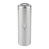 Portable Travel Household Mini Electric Shaver USB Rechargeable Razor (Silver)