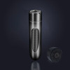 Mini USB Rechargeable Electric Razor Self-service Hair Clipper Shaver with Spare Cutter Head (Black)