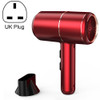 Home Dormitory Mute High-Power Hot And Cold Air Hair Dryer, 220V UK Plug(Red)