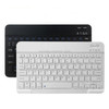 YS-001 7-8 inch Tablet Phones Universal Mini Wireless Bluetooth Keyboard, Style:with Bluetooth Mouse(White)