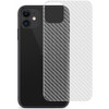 For iPhone 11 IMAK Carbon Fiber Pattern PVC Back Protective Film