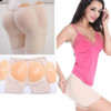 Buttocks Panties Hip Silicone Panties Beautiful Body Women Panties, Size:L, Style:4 PCS Silicone(Flesh-colored)
