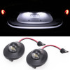 2 PCS DC 12V 3W 150LM 6000K LED License Plate Light 9LEDs SMD-4014 Bulbs Lamps for Ford Raptor F150