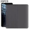 25 PCS Anti-peeping Plasma Oil Coated High Aluminum Wear-resistant Tempered Glass Film For iPhone 11 Pro Max