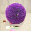 Artificial Grass Plant Ball Topiary Wedding Event Home Outdoor Decoration Hanging Ornament, Diameter: 14.7 inch