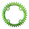 MOTSUV Narrow Wide Chainring MTB  Bicycle 104BCD Tooth Plate Parts(Green)