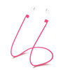 Wireless Bluetooth Earphone Anti-lost Strap Silicone Unisex Headphones Anti-lost Line for Apple AirPods, Cable Length: 60cm(Magenta)