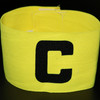 10 PCS Football Match Armband Elastic Sticker Winding-Type C Marker(Yellow)