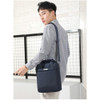 Business Casual Travel Bag Men Shoulder Bag Handbag Messenger Bag (Black)