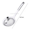 SSGP Stainless Steel Sanding Colander Household Hot Pot Fried Noodle Spoon, Specification:Large