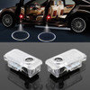 2 PCS DC12V 2W Car Door Logo Light Brand Shadow Lights Courtesy Lamp for Audi Q7 2006-2015