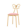 Nordic Minimalist Bedroom Chair Personality Cafe Table and Chair Art Dining Room Chair(Butterfly Chair)