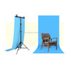 70x200cm T-Shape Photo Studio Background Support Stand Backdrop Crossbar Bracket Kit with Clips, No Backdrop