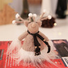 Christmas Wool Felt Doll Children Gift Photography Props Hotel Restaurant Window Decorations, Specification: Elk