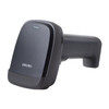 Deli 14952 Supermarket Cashier One-Dimensional QR Code Scanning Gun, Model: Black Wireless