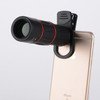 DSDZ-18XWYJCell Phone Lens Universal 18X Optical Zoom Lens Manual Telescope Lens with Clamp