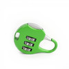 2 PCS Mini Password Small Padlock Luggage Lock Digital Password Lock(Green)