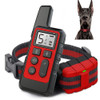 500m Dog Training Bark Stopper Remote Control Electric Shock Waterproof Electronic Collar(Red)