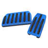 2 in 1 Car Non-Slip Pedals Foot Brake Pad Cover Set for Tesla Model S / X (Blue)