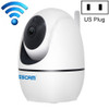 ESCAM PVR008 HD 1080P WiFi IP Camera, Support Motion Detection / Night Vision, IR Distance: 10m(White)