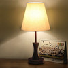 YWXLight Dimming Decorative Modern Minimalist Table Lamp Bedroom Bedside Night Light (White)