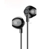 Galante G20T Type-C Interface Sound Quality Metal Tone Tuning In-Ear Wired Earphone(Black)