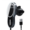 X6 Car Air Outlet Vent Mount Clamp Holder 15W Fast Charging Qi Magnetic Wireless Charger For iPhone 12 Series