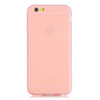 For iPhone 6s / 6 1.5mm Liquid Emulsion Translucent TPU case(Pink)