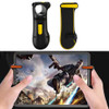 Eating Chicken One-button Burst Shooting Game Handle Controller for Tablet PC, 1 Pair (Yellow)