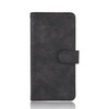 For BlackBerry Keyone Solid Color Skin Feel Magnetic Buckle Horizontal Flip Calf Texture PU Leather Case with Holder & Card Slots & Wallet(Black)