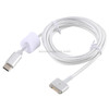 45W / 60W / 65W / 85W 5 Pin MagSafe 2 (T-Shaped) to USB-C / Type-C PD Charging Cable (White)