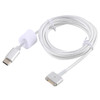 45W / 60W / 65W / 85W 5 Pin MagSafe 2 (T-Shaped) to USB-C / Type-C PD Charging Cable (White)