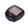 English Waterproof 14 Function Cycle Computer LCD Odometer Speedometer