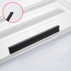 5 PCS 2070-128 Aluminum Alloy Cabinet Door Drawer Handle (Black)